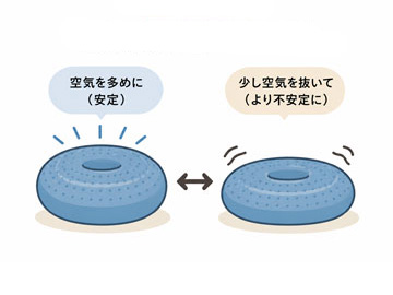 空気量で難易度を調整