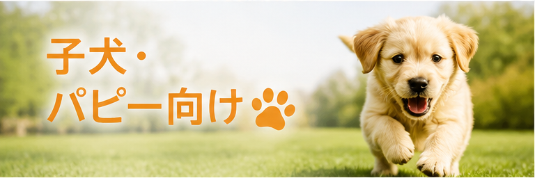 子犬向け